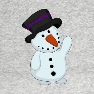 Sweet Snowman Winter Christmas Advent Gift T-Shirt